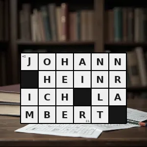 Rozwiązanie krzyżówki: komet - johann heinrich lambert | hasła, synonimy i podpowiedzi Hasło krzyżówkowe komet - johann heinrich lambert – rozwiązanie, synonimy, podpowiedzi i definicje krzyżówkowe